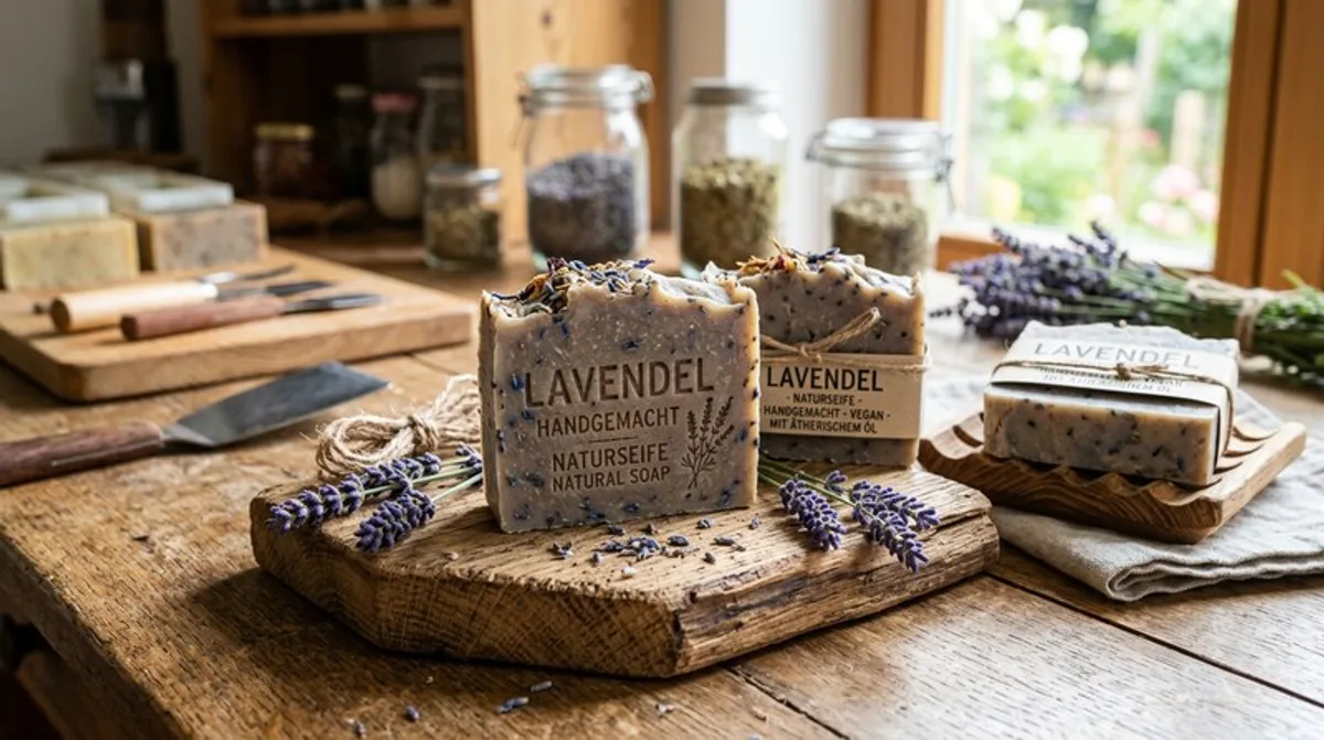 Handgemachte Lavendel Naturseife: Entspannung pur