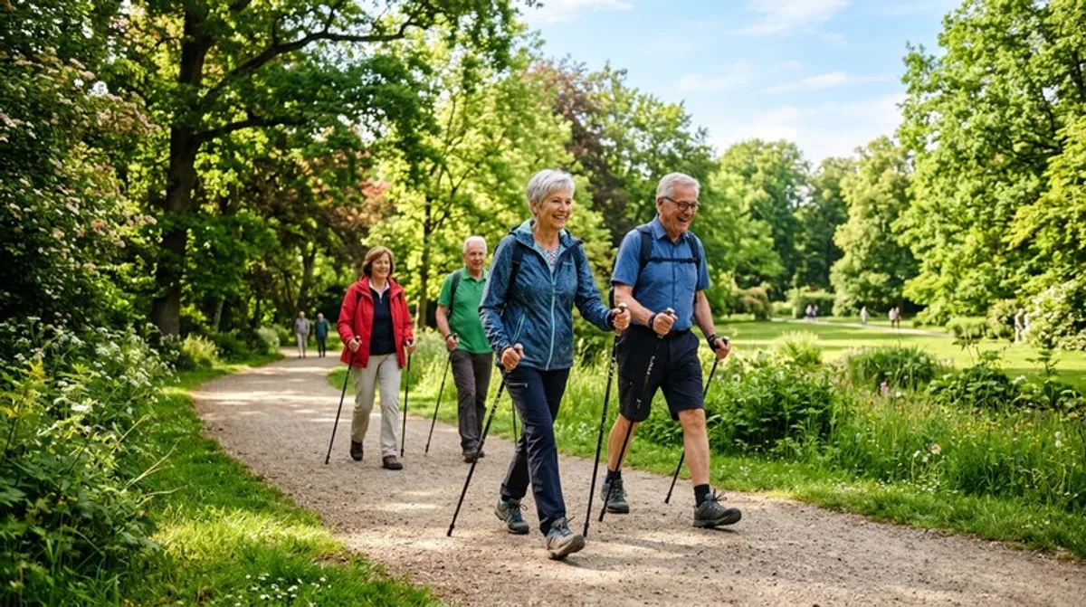 Nordic Walking für Senioren: Tipps & Vorteile im Park