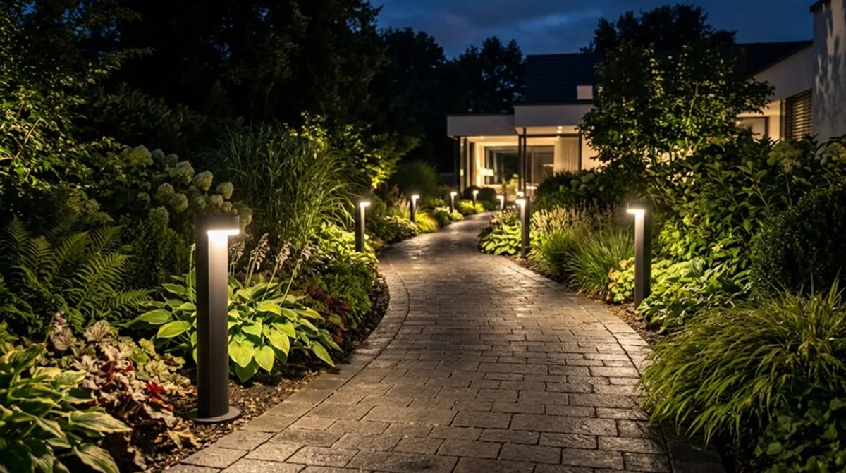 aussenleuchte, garten, led, modern, aussenleuchte garten, garten led, led modern
