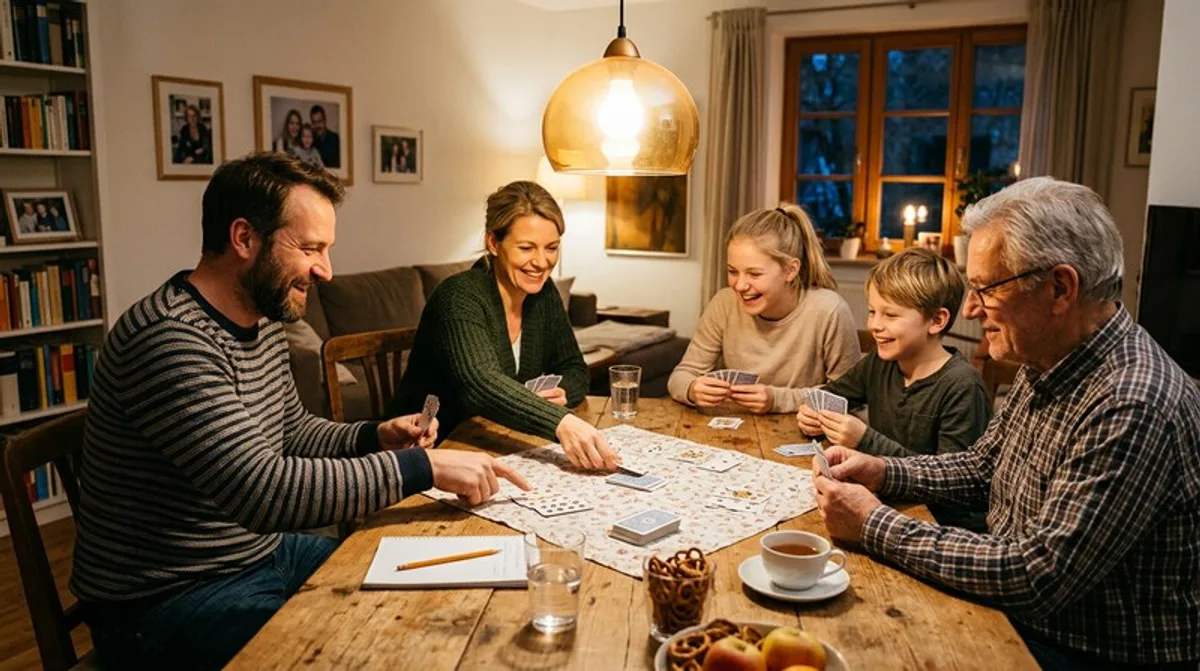 Familienabend: Die besten Spiele & Freizeitkarten