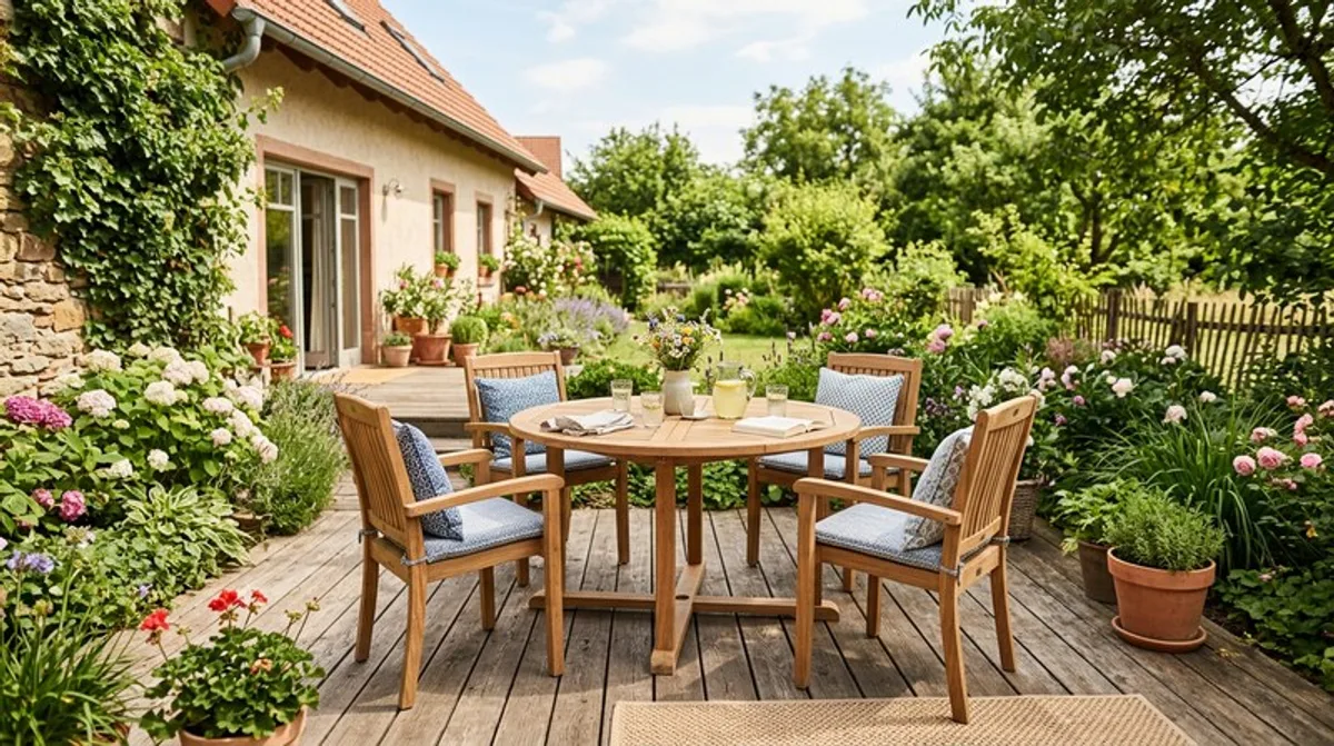 Holzdeck Terrasse: Möbel, Tisch & Deals bei RabattZen