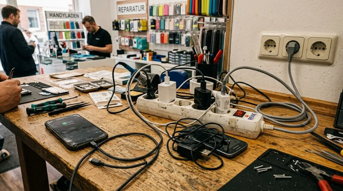 Smartphones und Wearables im Angebot