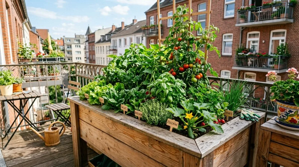 Hochbeet Holz: Gemüseanbau auf Balkon & Terrasse