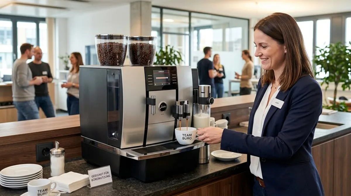 Kaffeevollautomat fürs Büro: Edelstahl-Modelle im Test