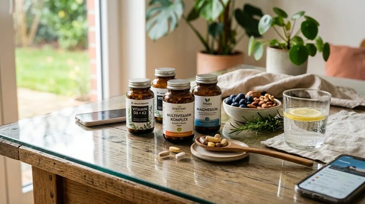 Vitamine & Nahrungsergänzung: Dein Gesundheits-Guide