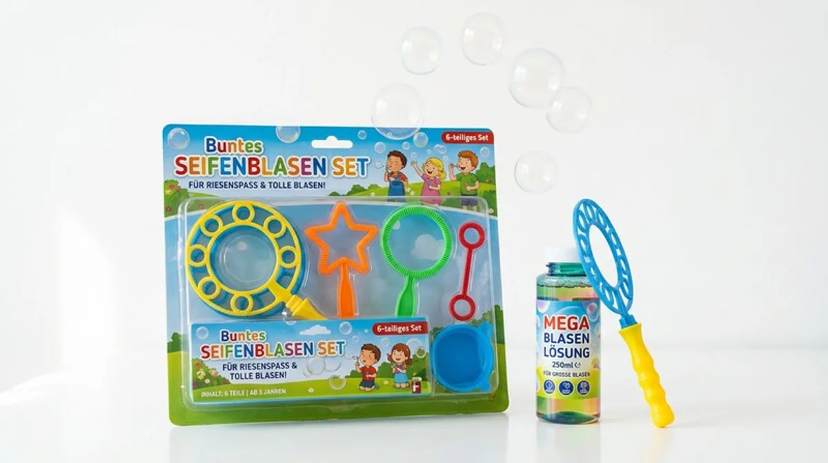 Seifenblasen-Magie: Die besten Sets & Deals für Kinder