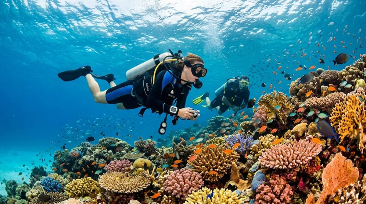 Tauchen im Paradies: Korallenriffe & Unterwasserwelten